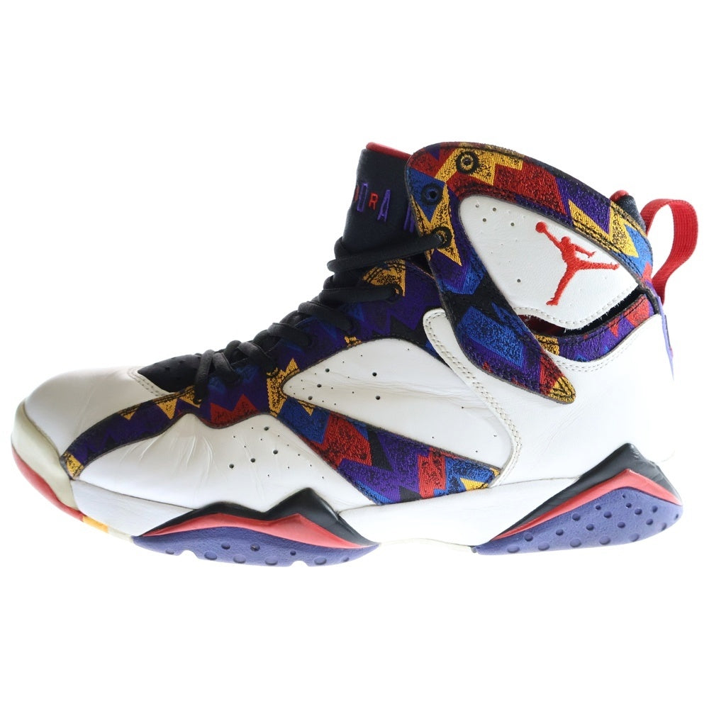 NIKE(ナイキ) 【観賞用 2015年】 AIR JORDAN 7 RETRO NOTHING BUT NET エアジョーダン7 レトロ ナッシング バット ネット ハイカットスニーカー US10.5/28.5cm 304775-142