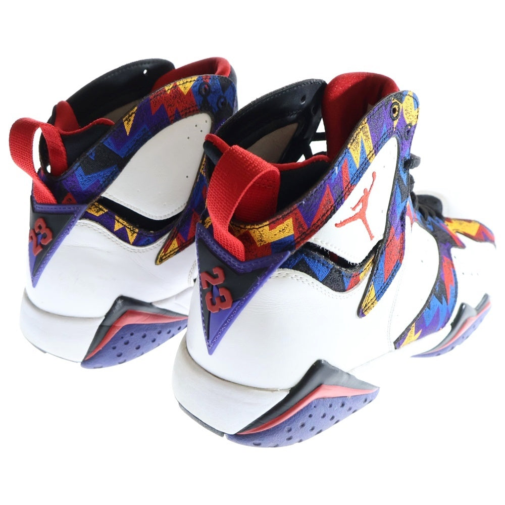 NIKE(ナイキ) 【観賞用 2015年】 AIR JORDAN 7 RETRO NOTHING BUT NET エアジョーダン7 レトロ ナッシング バット ネット ハイカットスニーカー US10.5/28.5cm 304775-142