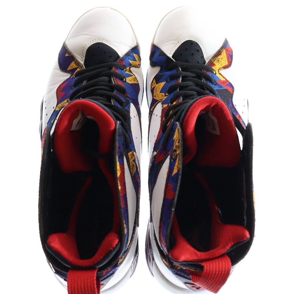 NIKE(ナイキ) 【観賞用 2015年】 AIR JORDAN 7 RETRO NOTHING BUT NET エアジョーダン7 レトロ ナッシング バット ネット ハイカットスニーカー US10.5/28.5cm 304775-142