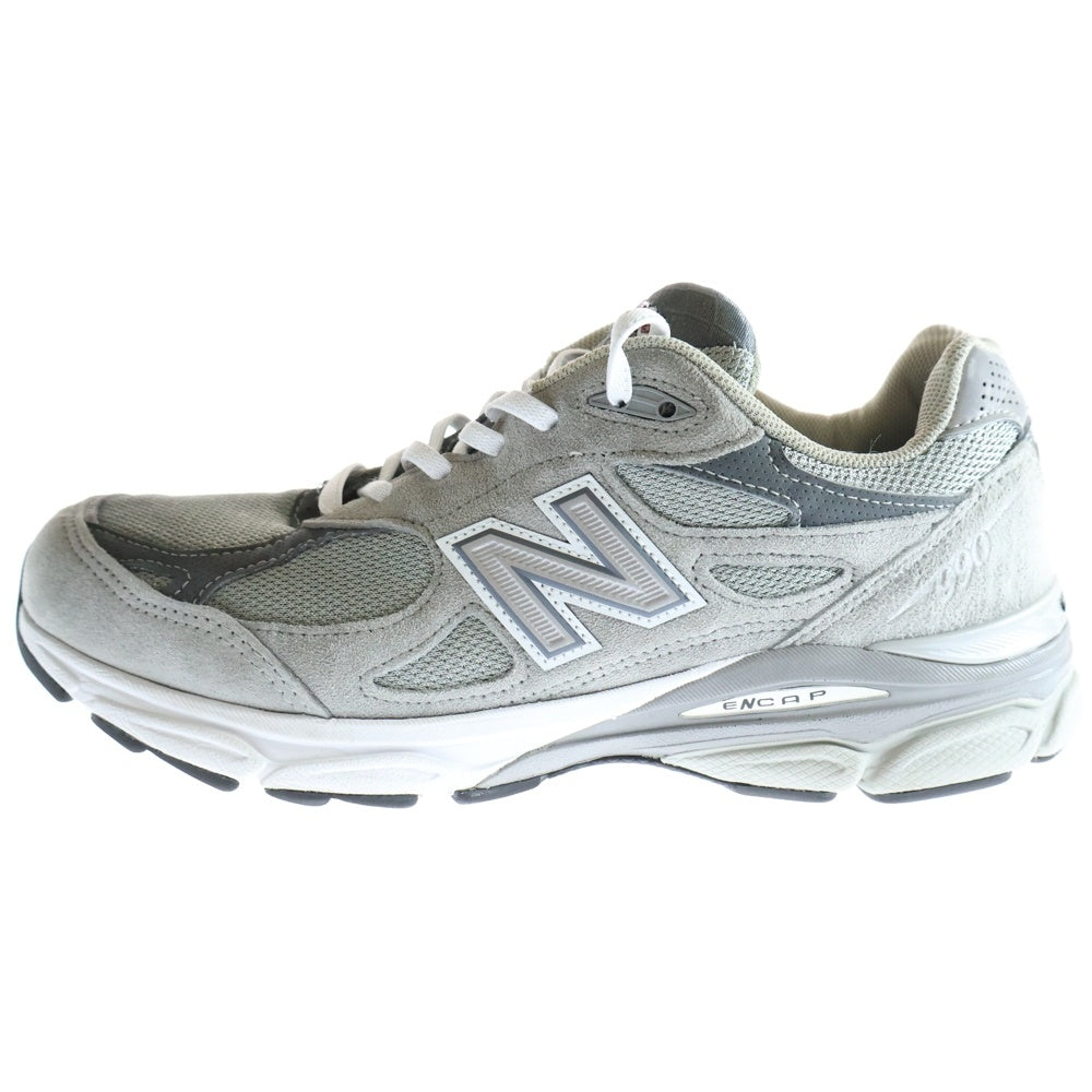 New Balance(ニューバランス) M990GY3 スウェード メッシュ ローカットスニーカー グレー US9.5/27.5cm