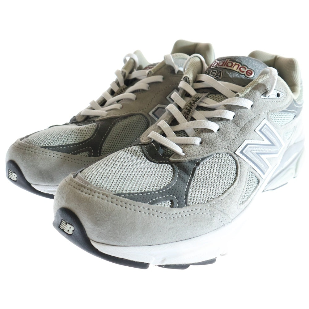 New Balance(ニューバランス) M990GY3 スウェード メッシュ ローカットスニーカー グレー US9.5/27.5cm