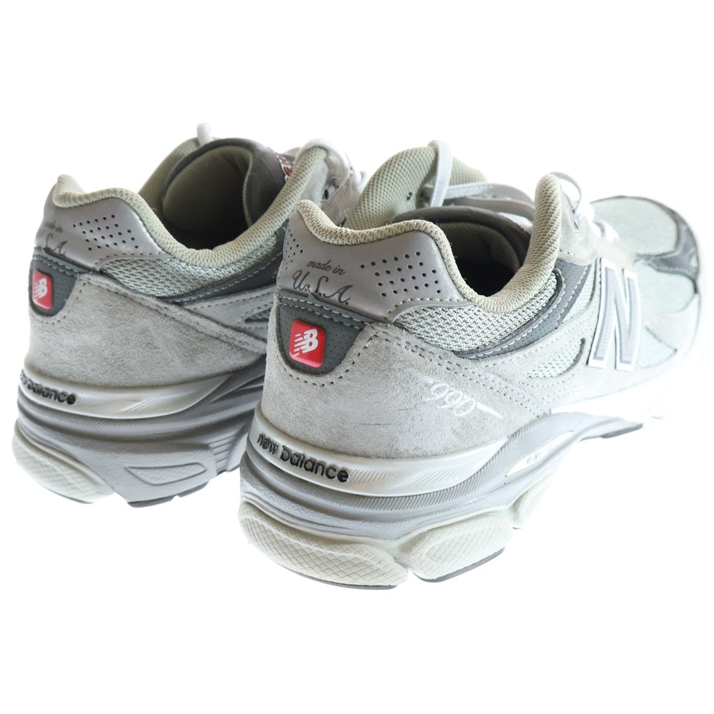 New Balance(ニューバランス) M990GY3 スウェード メッシュ ローカットスニーカー グレー US9.5/27.5cm