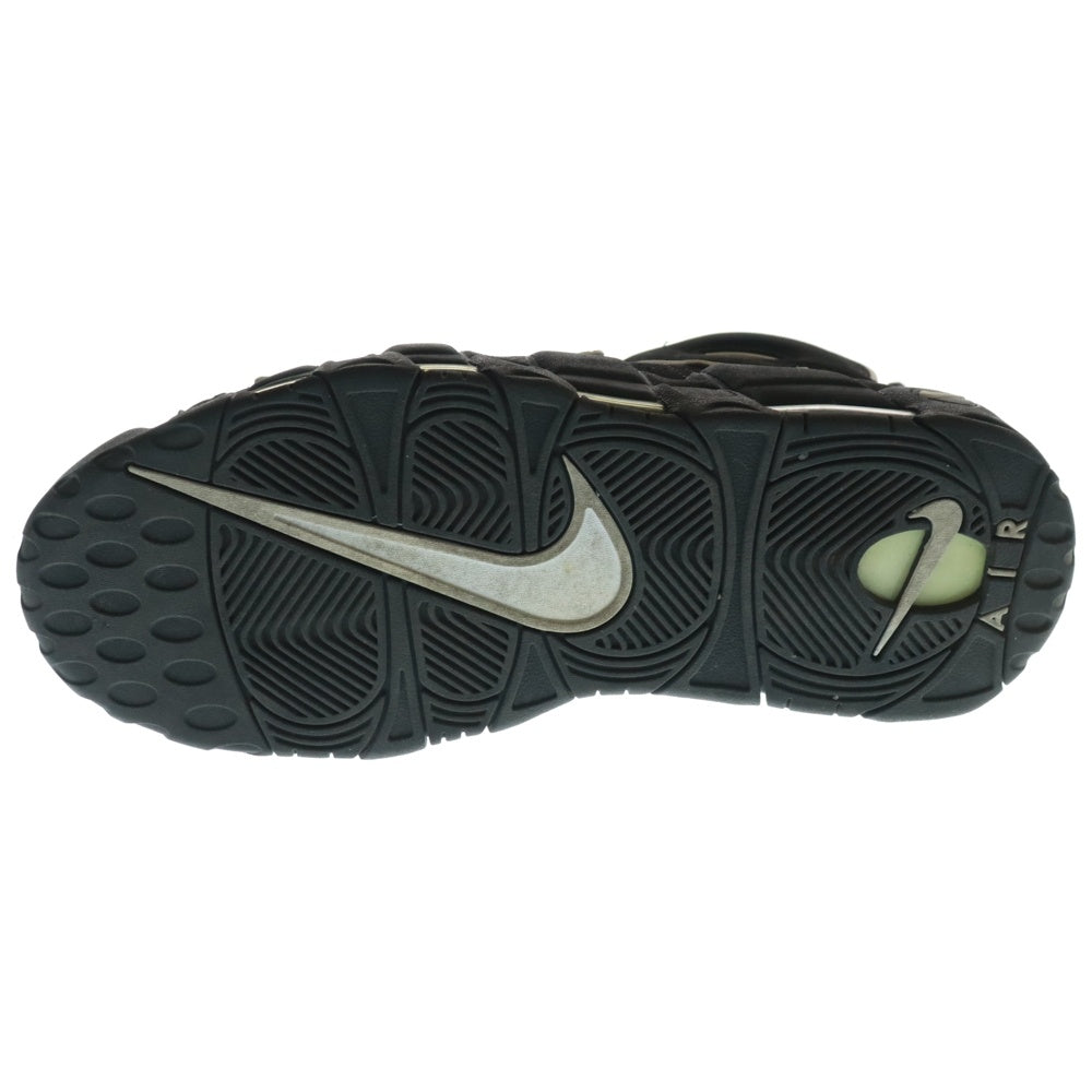 NIKE(ナイキ) AIR MORE UPTEMPO エア モアアップテンポ ハイカットスニーカー ブラック/ホワイト US8.5/26.5cm 414962-002