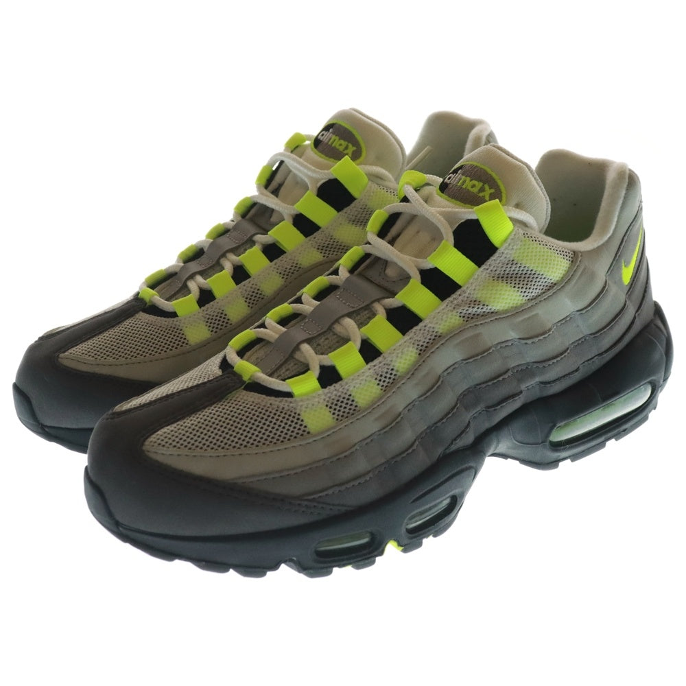NIKE(ナイキ) AIR MAX 95 OG Yellow Gradation エアマックス95 イエローグラデーション 2015 グレー/ブラック/イエロー US8/26cm 554970-071