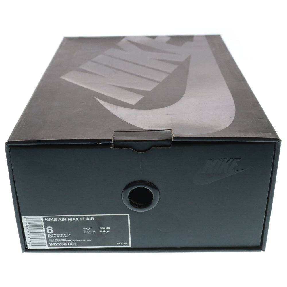 NIKE(ナイキ) AIR MAX FLAIR エアマックス フレア ローカットスニーカー ブラック US8/26cm 942236-001