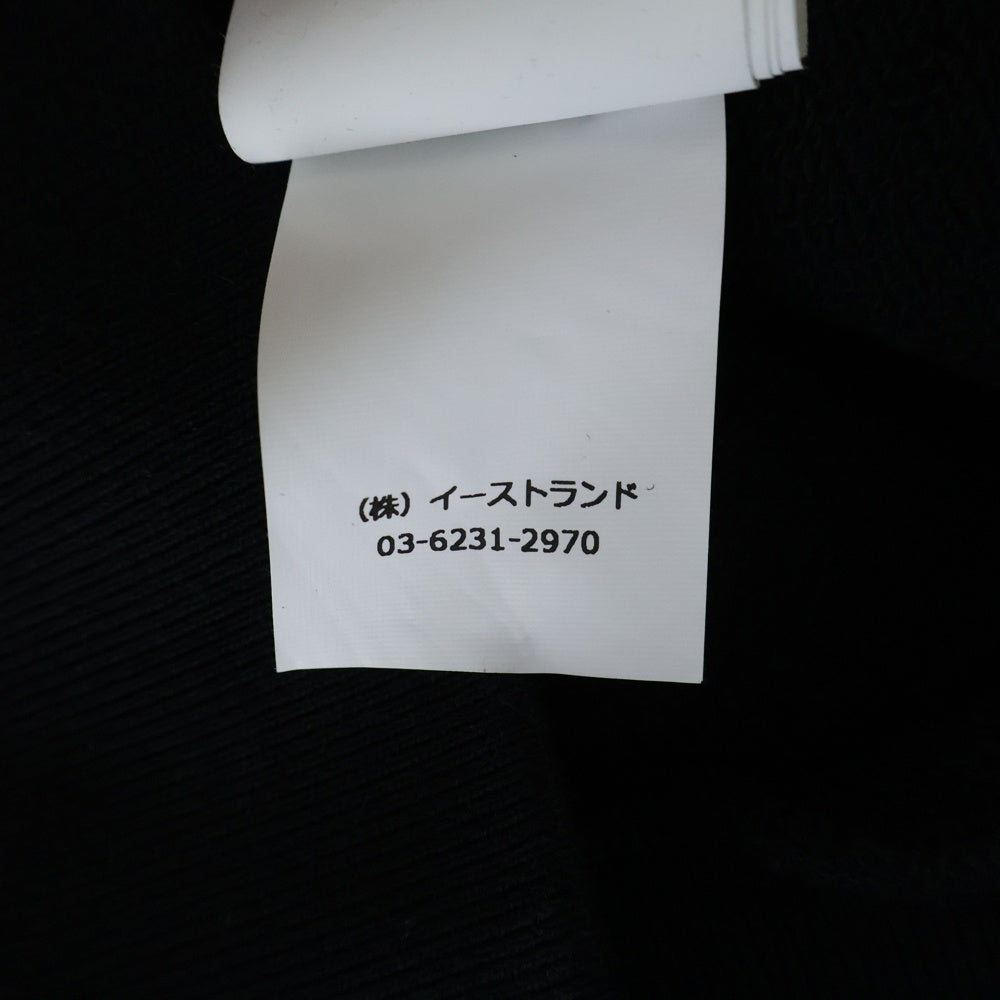 OFF-WHITE(オフホワイト) 18SS PATCHES ZIPPED HOODIE マルチパッチ バックアロープリント スウェット ジップアップパーカー ブラック OMBB030S18003008