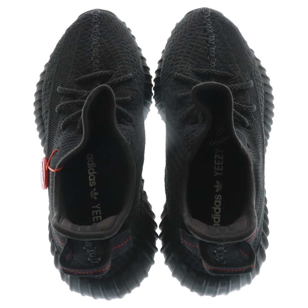 adidas(アディダス) YEEZY BOOST 350 V2 Black イージーブースト350V2 ブラック ローカットスニーカー ブラック US7.5/25.5cm FU9006