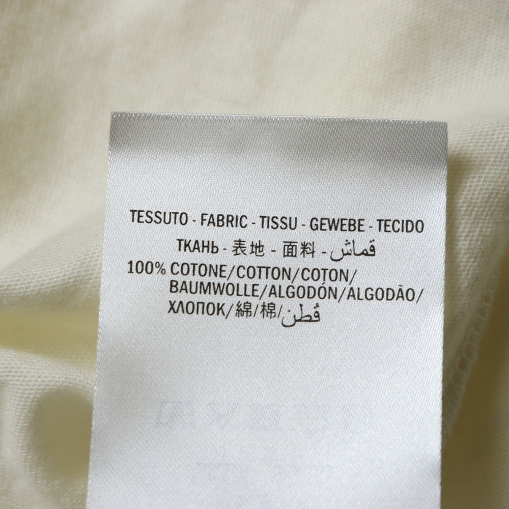 GUCCI(グッチ) シティロゴプリント クルーネック 半袖Tシャツ カットソー アイボリー 493117 X3M22
