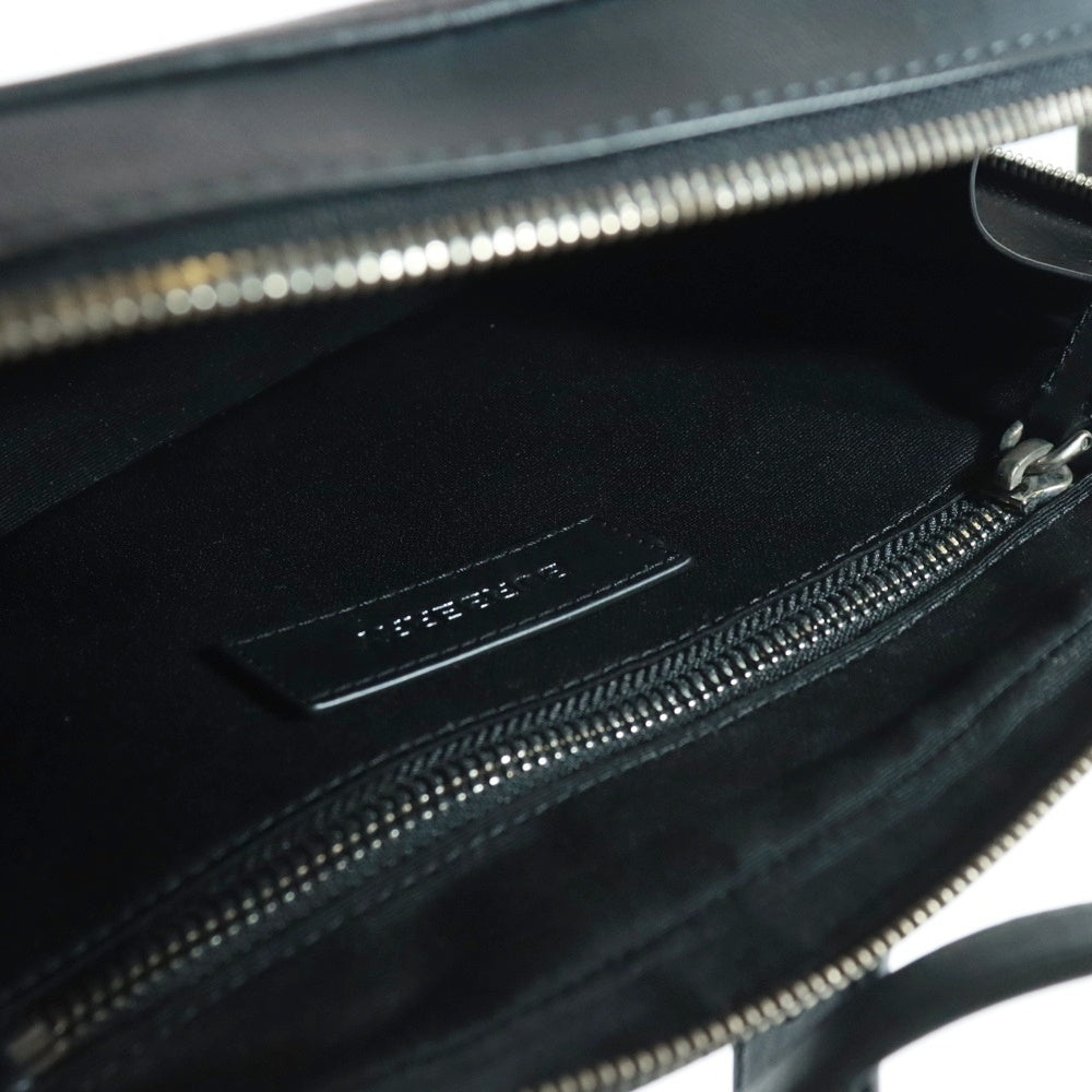 BURBERRY(バーバリー) LOGO GRAPHIC LONDON CHECK CROSSBODY BAG ロゴグラフィック ロンドンチェック クロスボディ ショルダーバッグ ブラック 80225151