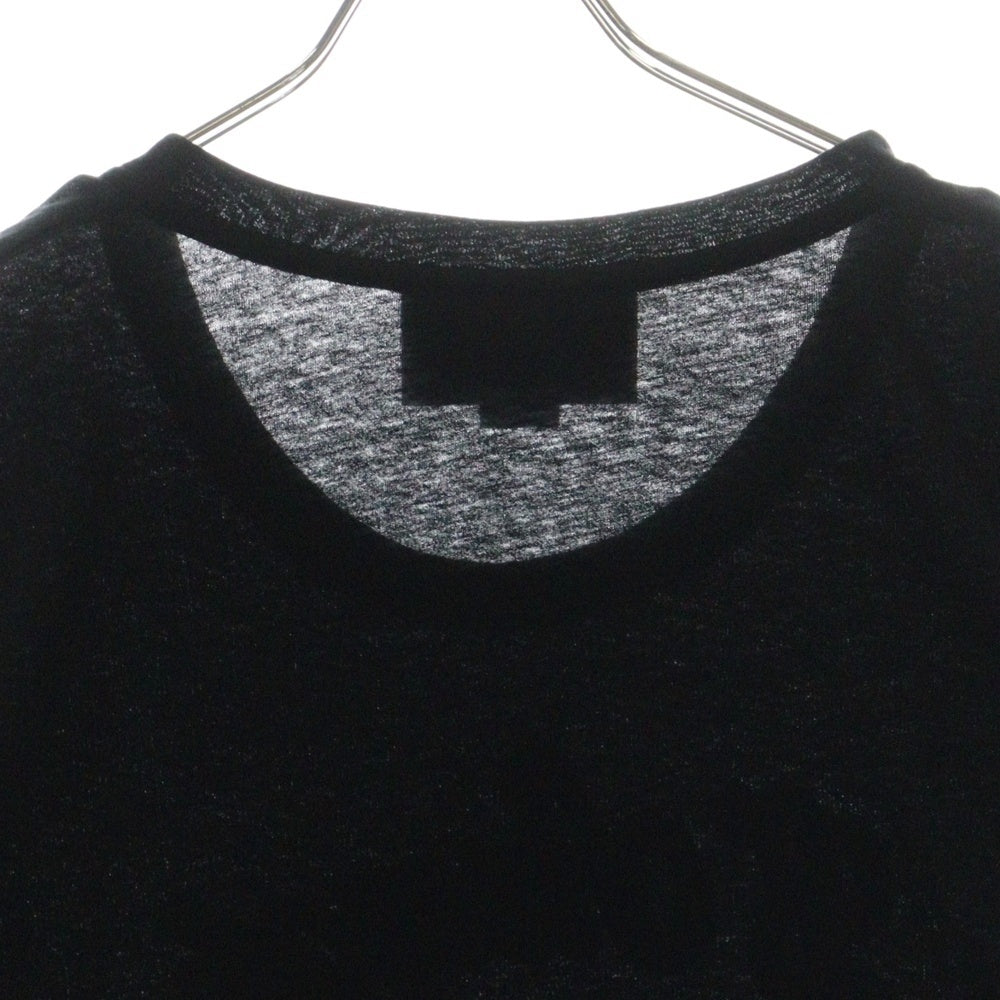 GUCCI(グッチ) 17SS タイガー刺繍 クルーネック コットン 半袖Tシャツ カットソー ブラック 430813 X5M72