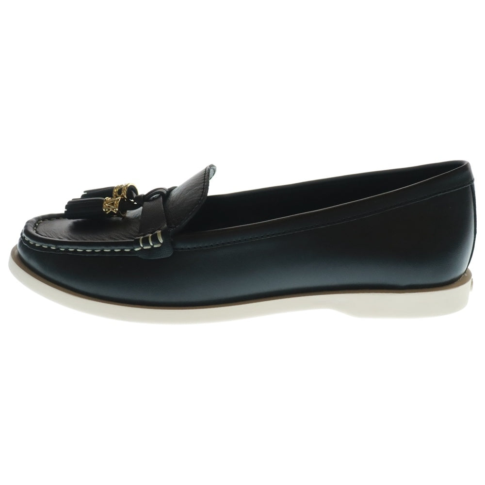 MICHAEL KORS(マイケルコース) KIERNAN LOAFER キーナン レザーローファー レディース ブラック 40T4KRFP2L