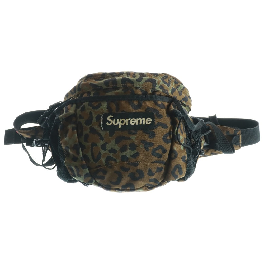 SUPREME(シュプリーム) 10SS Waist Bag Leopard Camo レオパードカモ ウエストバッグ ショルダーバッグ ブラウン