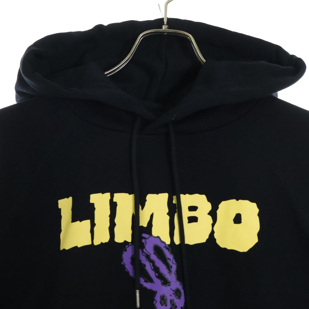 CELINE(セリーヌ) Loose Hoodie ルーズフーディ プルオーバー プリントスウェットパーカーブラック RY0GP510Z.38ML