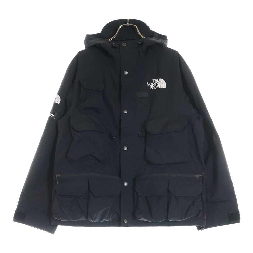 SUPREME(シュプリーム) 20SS×THE NORTH FACE Cargo Series Cargo Jacket ザ ノース フェイス カーゴ マウンテン ジャケット バックロゴ マウンテンパーカー ブラック NF0A4QSX