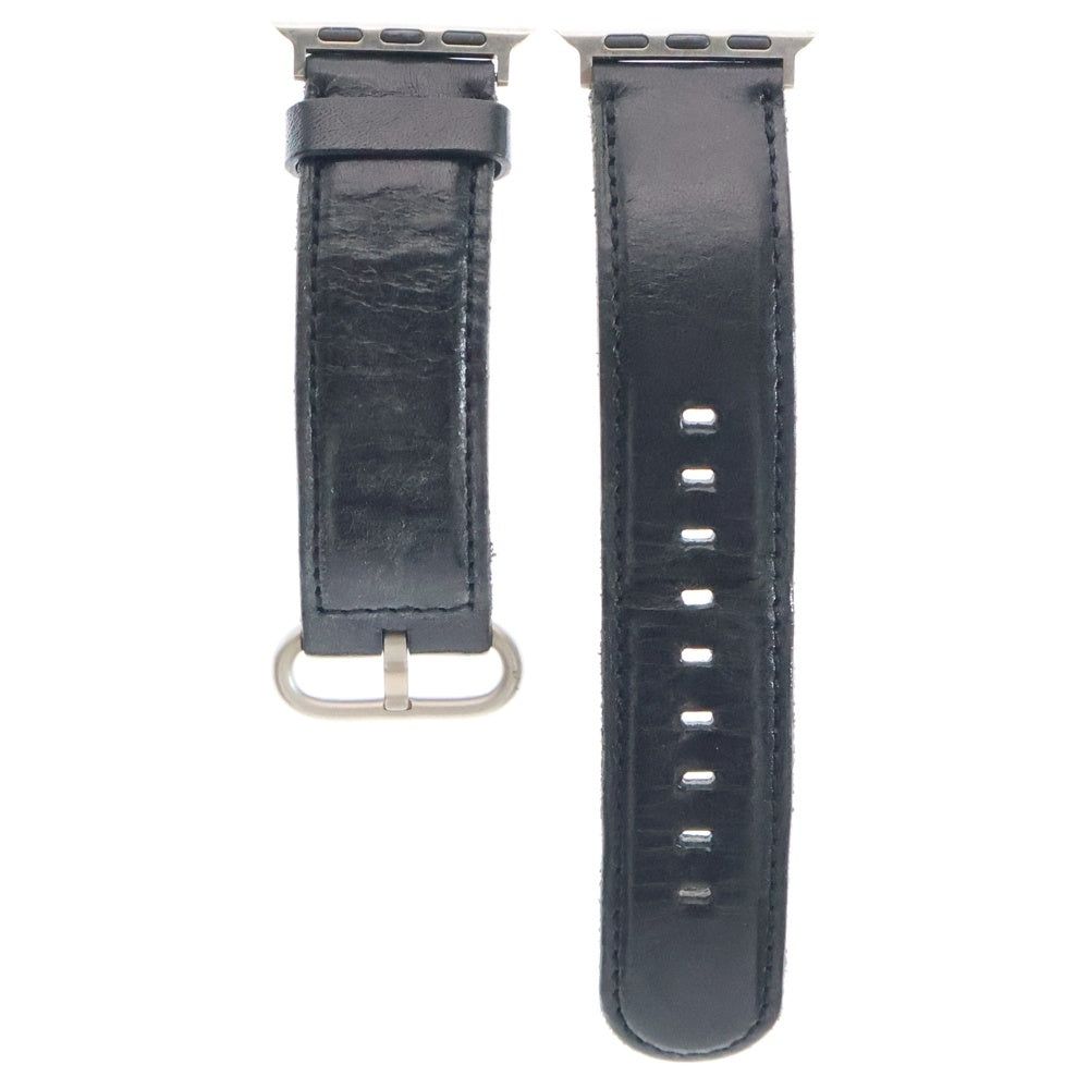 Hender Scheme(エンダースキーマ) APPLE WATCH BAND アップルウォッチ ベルト カウレザー バンド ブラック vs-rc-awb