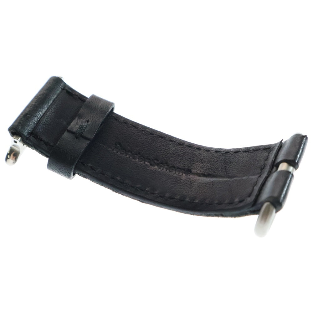 Hender Scheme(エンダースキーマ) APPLE WATCH BAND アップルウォッチ ベルト カウレザー バンド ブラック vs-rc-awb