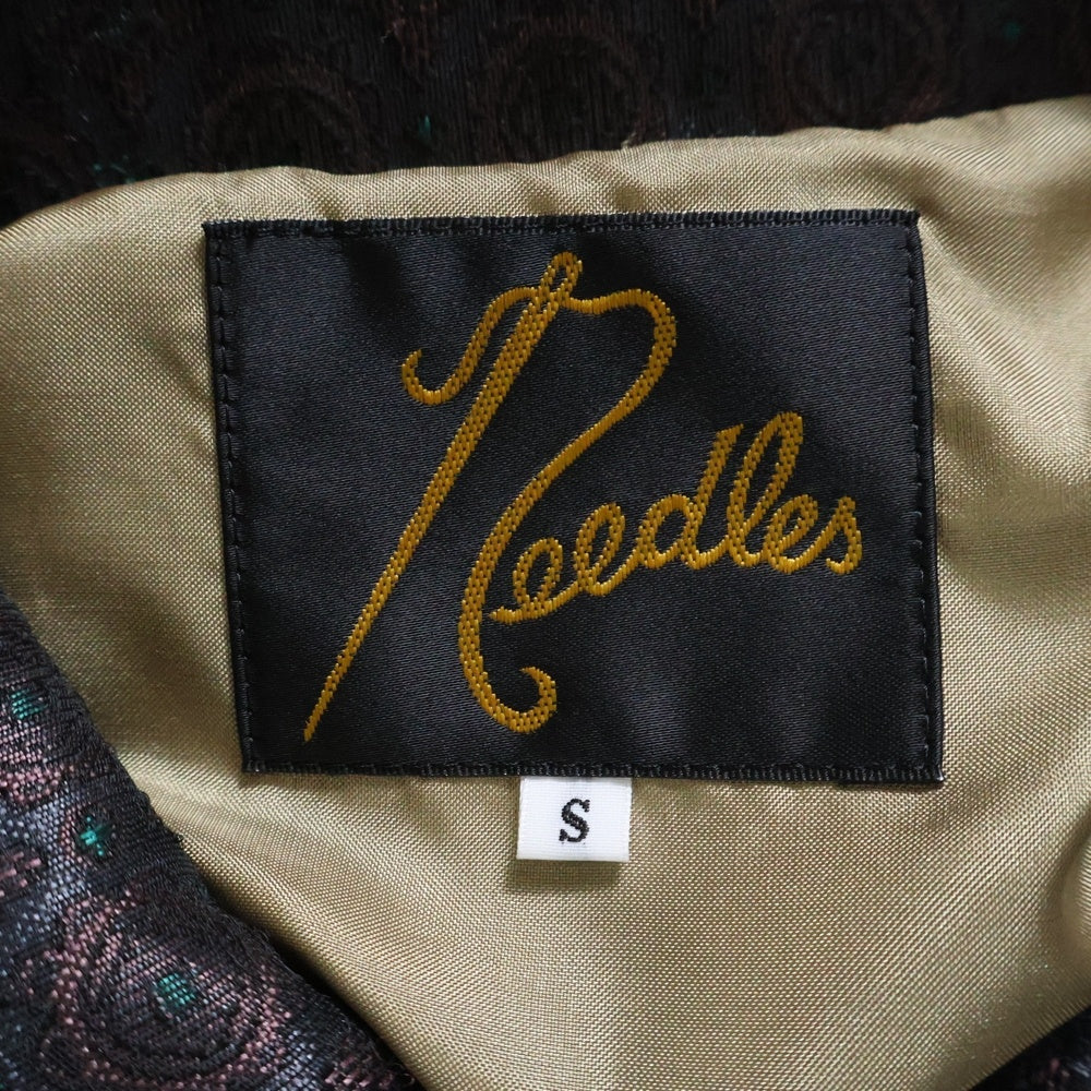 Needles(ニードルス) COACH JACKET ダマスク総柄 コーチジャケット ブルゾン パープル