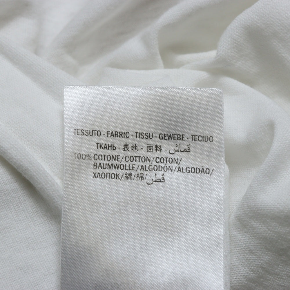 GUCCI(グッチ) 18SS ロゴプリント ウォッシュド オーバーサイズ 半袖Tシャツ カットソー ホワイト 440103 X3F05