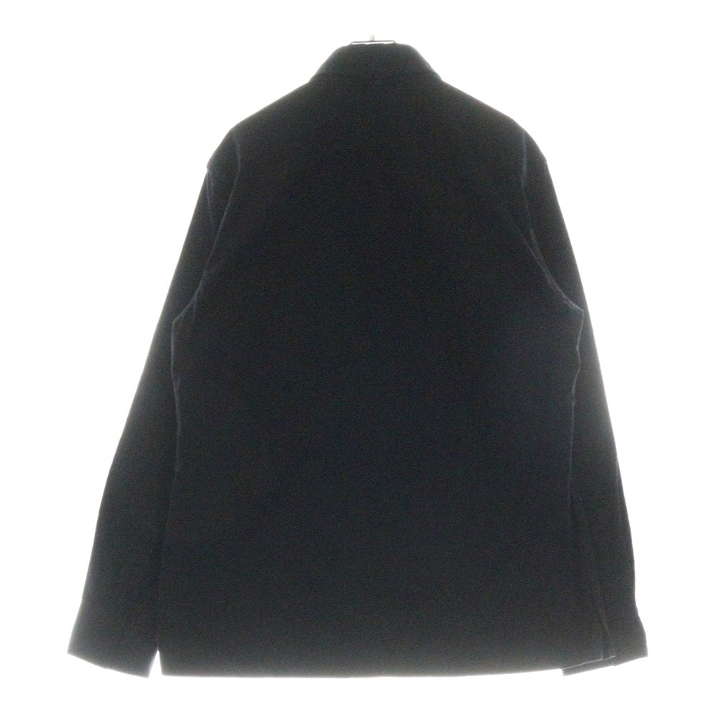 Y's for men(ワイズフォーメン) 17AW コットン 長袖シャツ ロングスリーブ ブラック MK-B19-074