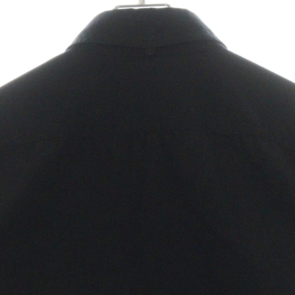Y's for men(ワイズフォーメン) 17AW コットン 長袖シャツ ロングスリーブ ブラック MK-B19-074