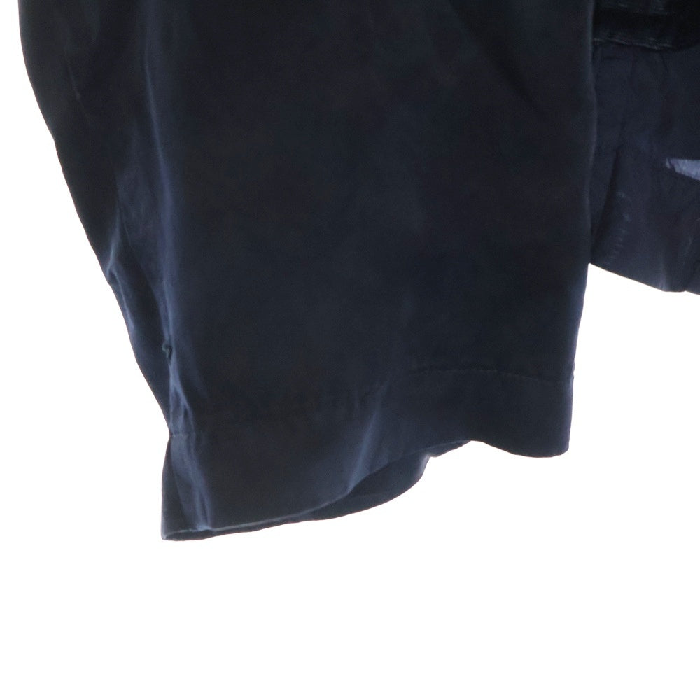 tricot COMME des GARCONS(トリコ コム デ ギャルソン) 06SS パッチワーク キュプラ テーラードジャケット ブラック/ネイビー TQ-J054 AD2005