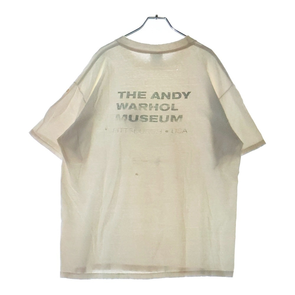 VINTAGE(ヴィンテージ) 90-00S THE ANDY WORHOL MUSEUM EYE TEE アンディウォーホルミュージアム アイ 半袖Tシャツ カットソー ホワイト