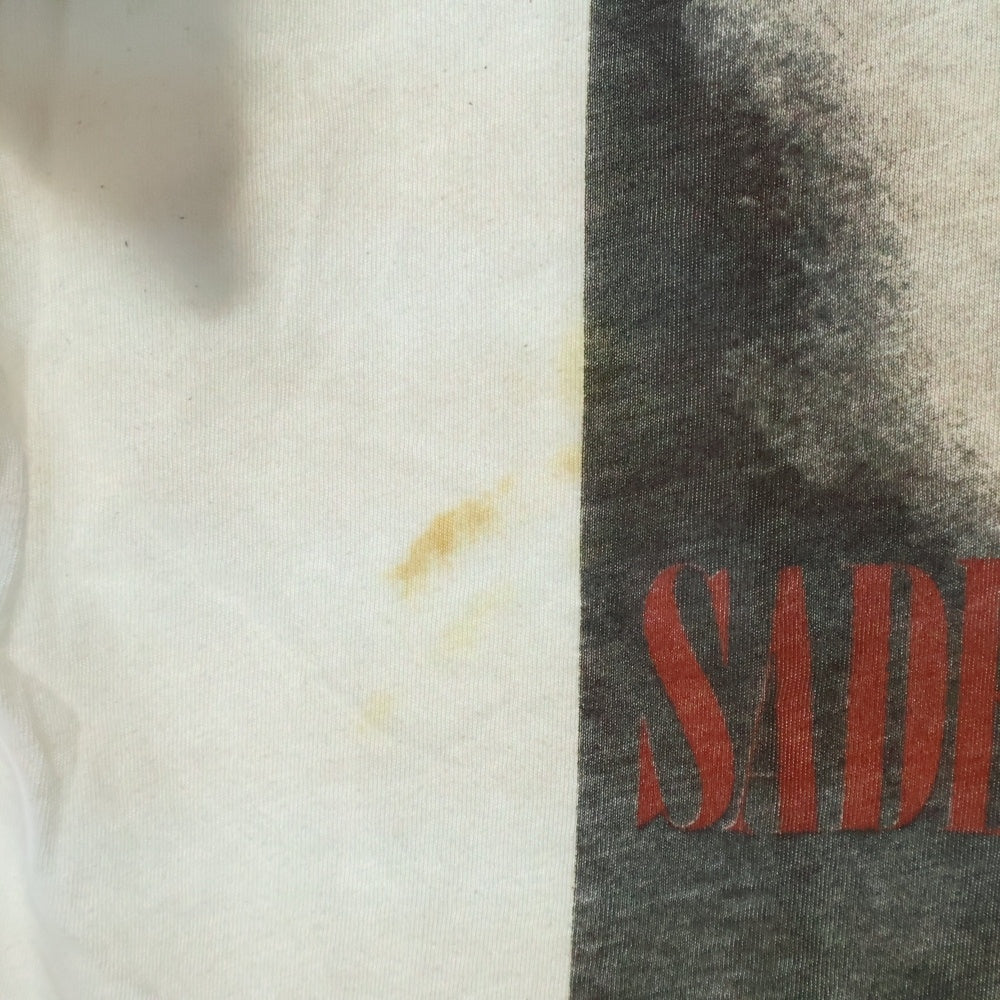 VINTAGE(ヴィンテージ) 00S SADE SMOOTH OPERATOR シャーデー スムースオペレーター プリント 半袖Tシャツ ホワイト