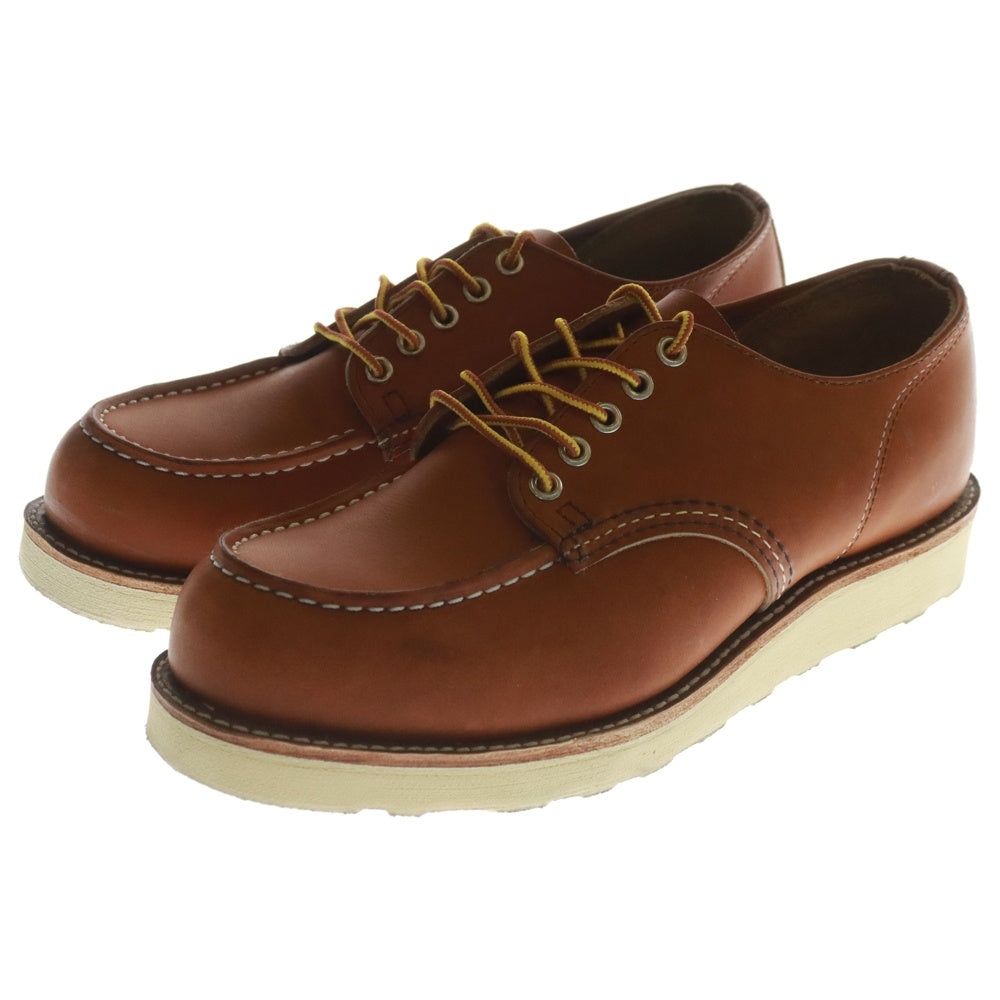 RED WING(レッド ウイング) CLASSIC MOC OXFORD クラシックモック オックスフォード レザーローカットシューズ ブラウン US9/27cm 8902