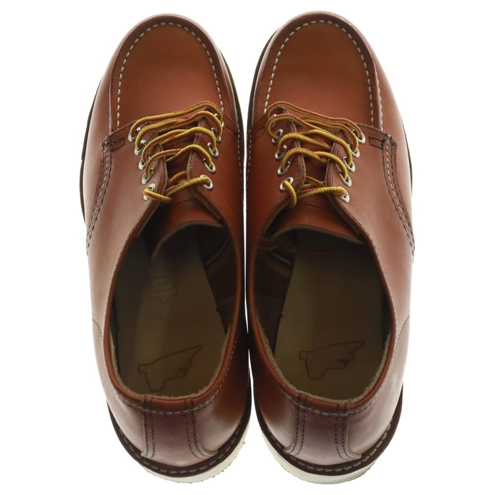 RED WING(レッド ウイング) CLASSIC MOC OXFORD クラシックモック オックスフォード レザーローカットシューズ ブラウン US9/27cm 8902