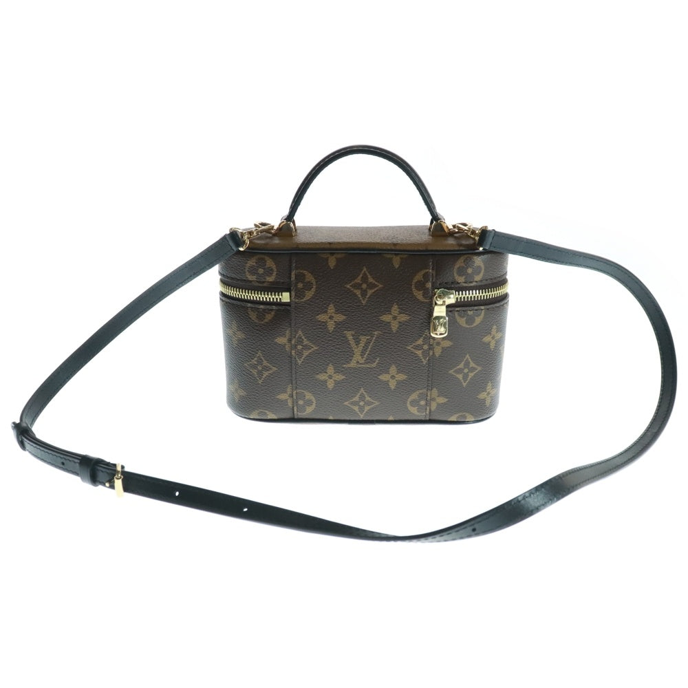 LOUIS VUITTON(ルイヴィトン) モノグラム リバース ヴァニティ チェーン ポーチ ショルダーバッグ レディース ブラウン M47125 RFID