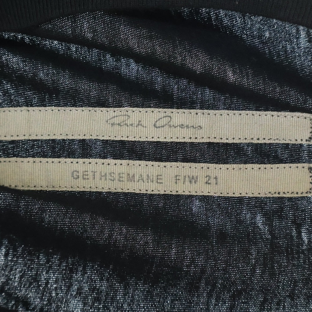Rick Owens(リックオウエンス) TOMMY OVERSIZE トミー オーバーサイズTシャツ ブラック RR02A5205-JA