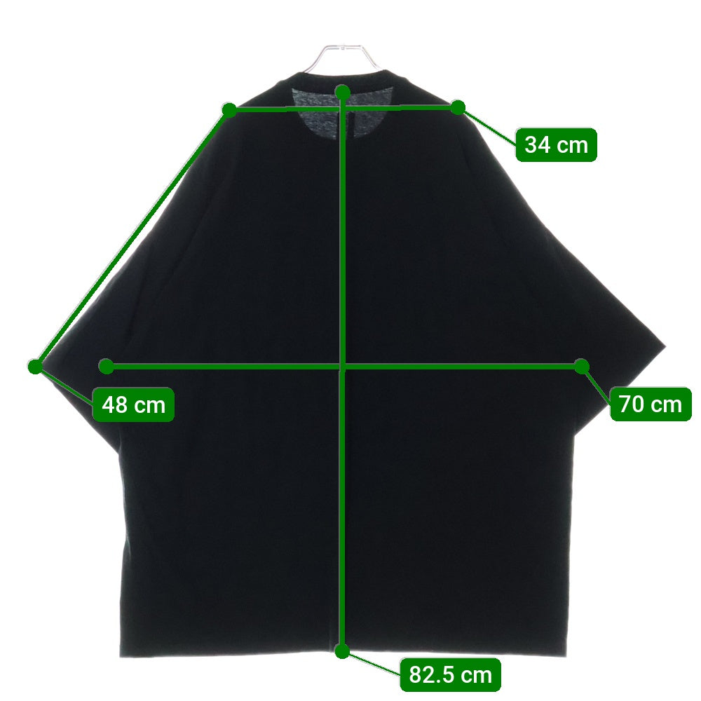 Rick Owens(リックオウエンス) TOMMY OVERSIZE トミー オーバーサイズTシャツ ブラック RR02A5205-JA