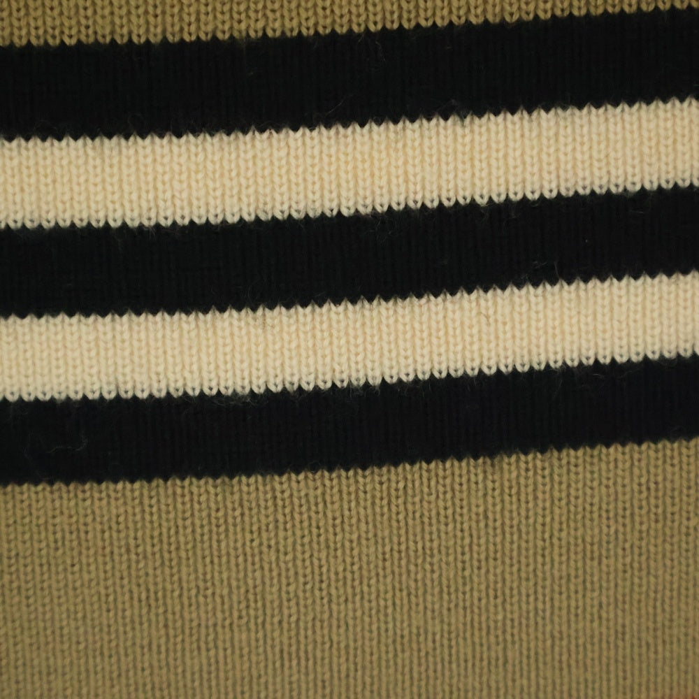 BURBERRY(バーバリー) ケントン ストライプ ニット ショーツ ベージュ 8011580