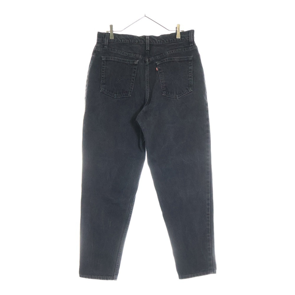 Levi's(リーバイス) 90S VINTAGE 522 09522-0260 後染め スモールe ジップフライ デニムパンツ ブラック