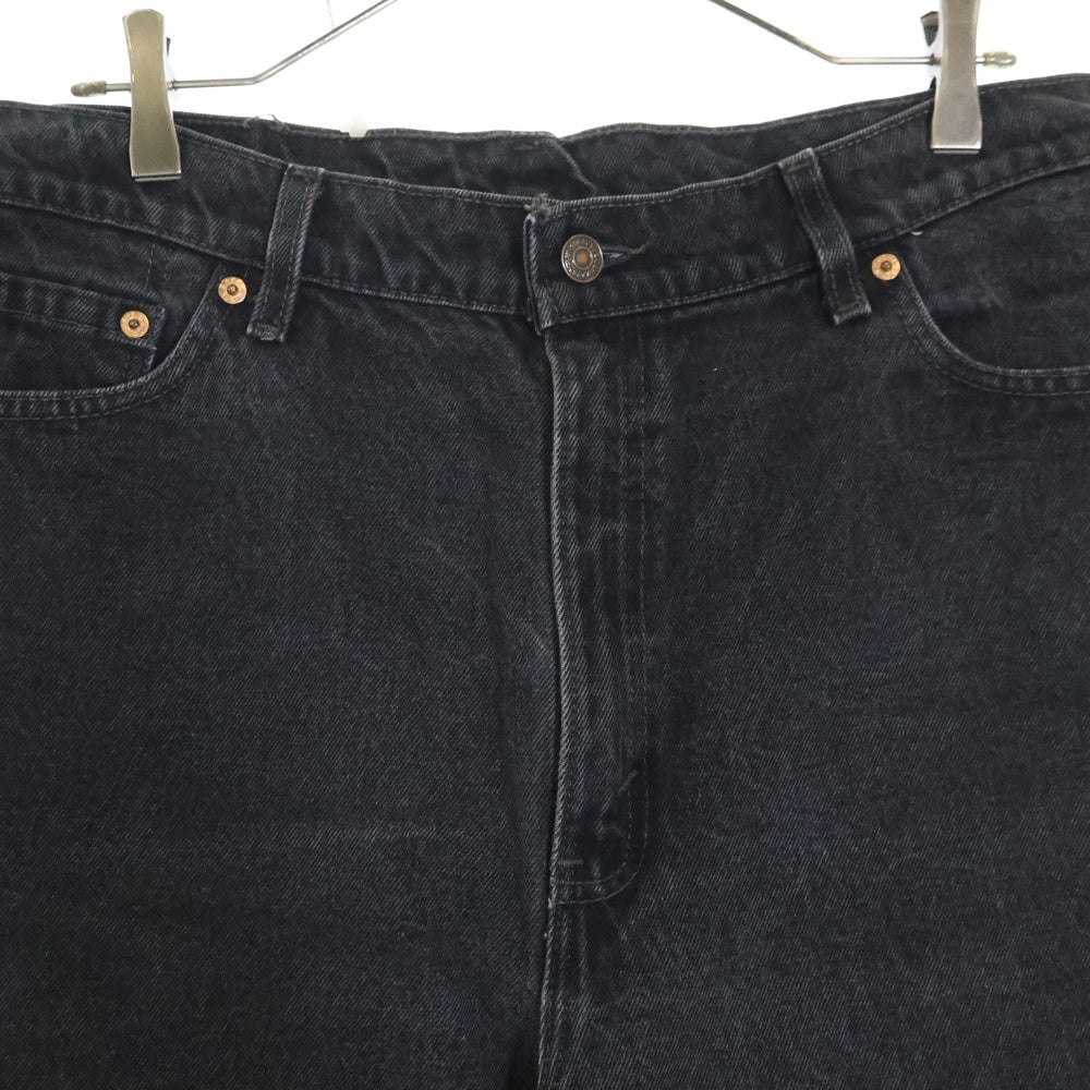 Levi's(リーバイス) 90S VINTAGE 522 09522-0260 後染め スモールe ジップフライ デニムパンツ ブラック