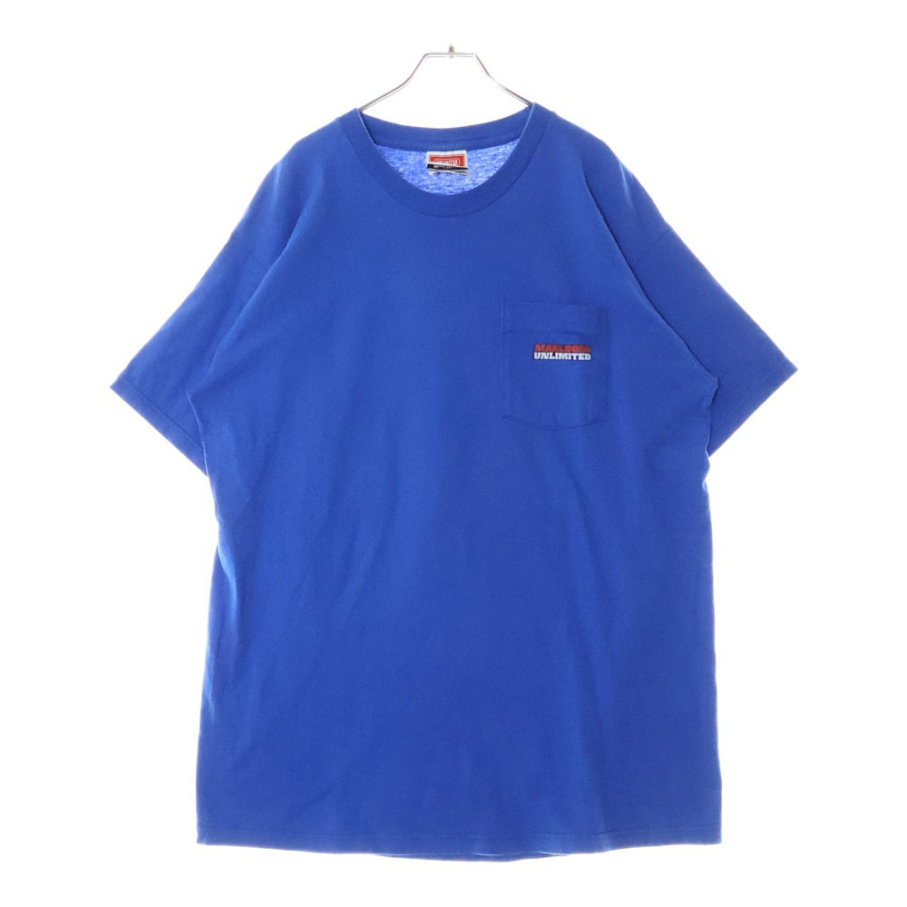 VINTAGE(ヴィンテージ) 90S VINTAGE MARLBORO UNLIMITED ヴィンテージ マルボロアンリミテッド バックプリント 半袖ポケットTシャツ カットソー ブルー