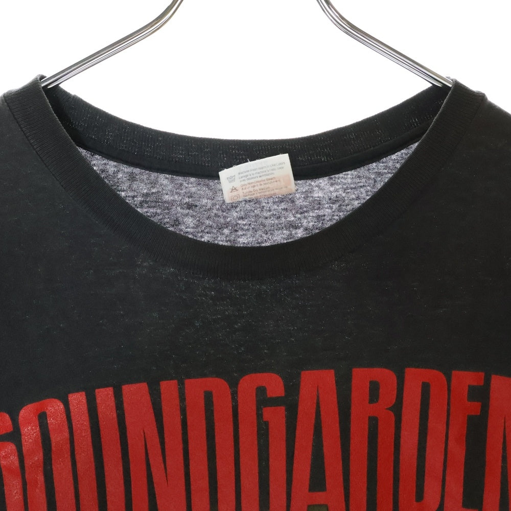 VINTAGE(ヴィンテージ) 90S VINTAGE SOUNDGARDEN BADMOTORFINGER サウンドガーデン ヴィンテージ プリントTシャツ 半袖カットソー ブラック