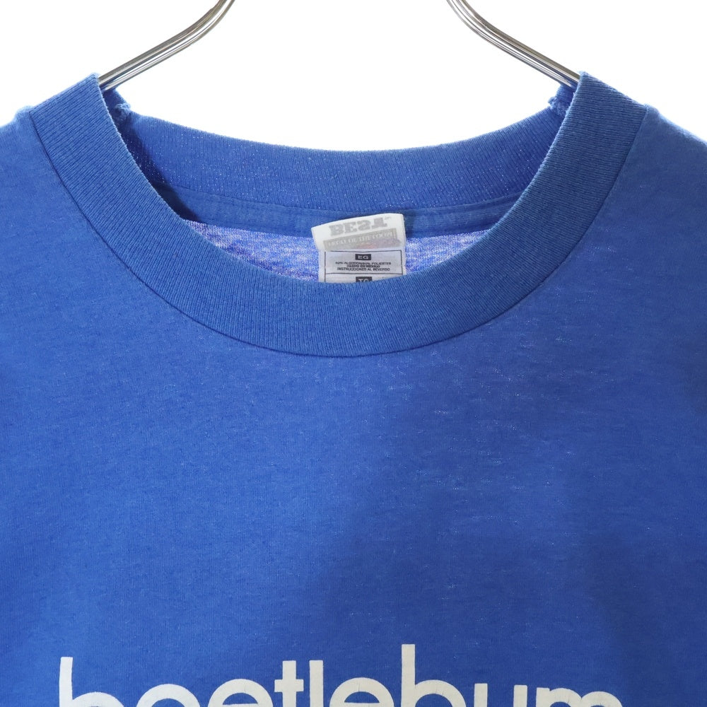 VINTAGE(ヴィンテージ) 00S VINTAGE blur BEETLEBUM ヴィンテージ ブラー ビートルバム フロントプリント 半袖Tシャツ カットソー ブルー