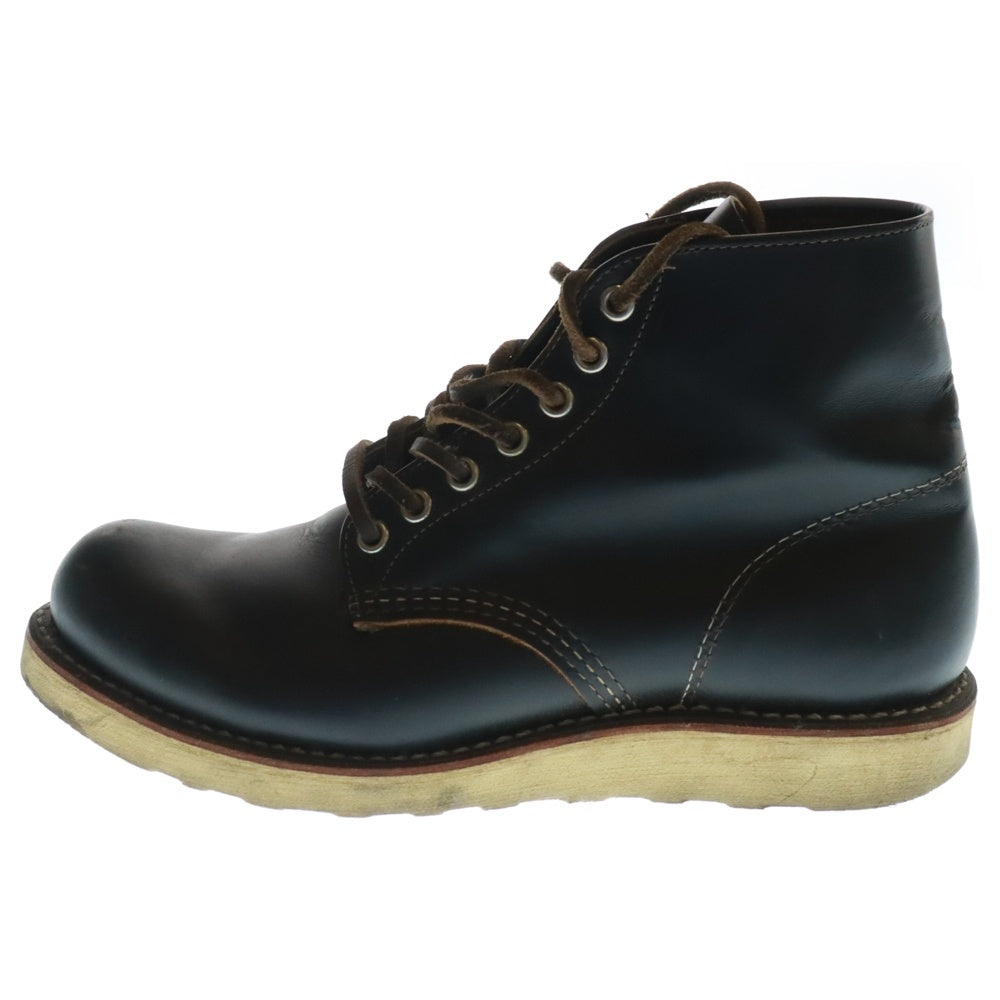 RED WING(レッド ウイング) 90S CLASSIC MOC 新 四角犬タグ クラシック モック レースアップ レザー ブーツ ブラック 8179