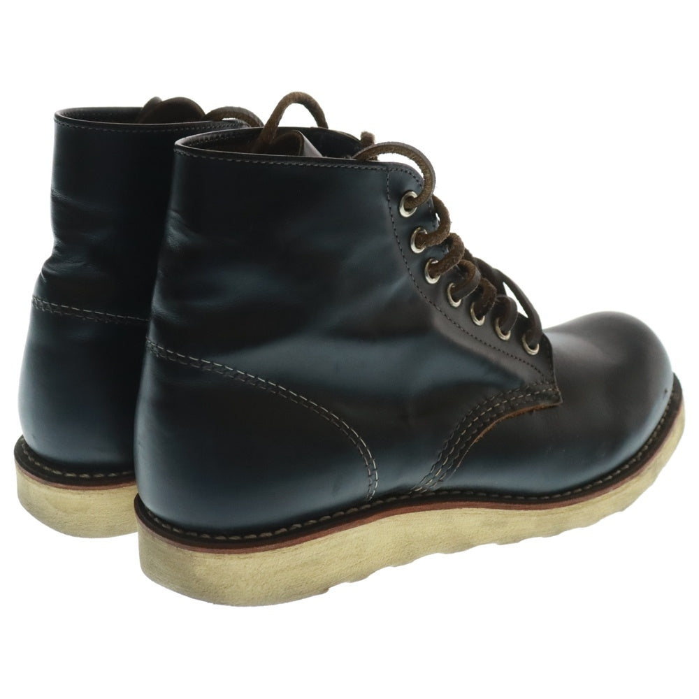 RED WING(レッド ウイング) 90S CLASSIC MOC 新 四角犬タグ クラシック モック レースアップ レザー ブーツ ブラック 8179