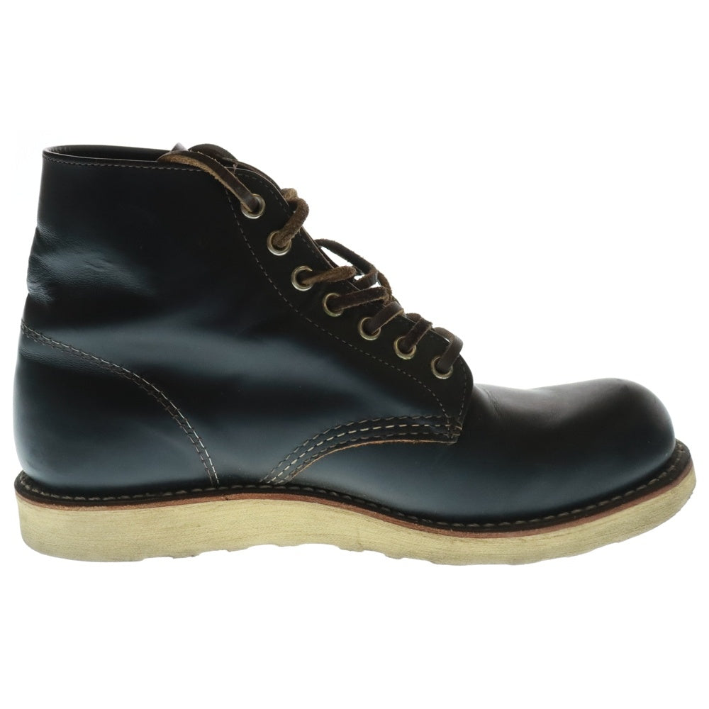 RED WING(レッド ウイング) 90S CLASSIC MOC 新 四角犬タグ クラシック モック レースアップ レザー ブーツ ブラック 8179