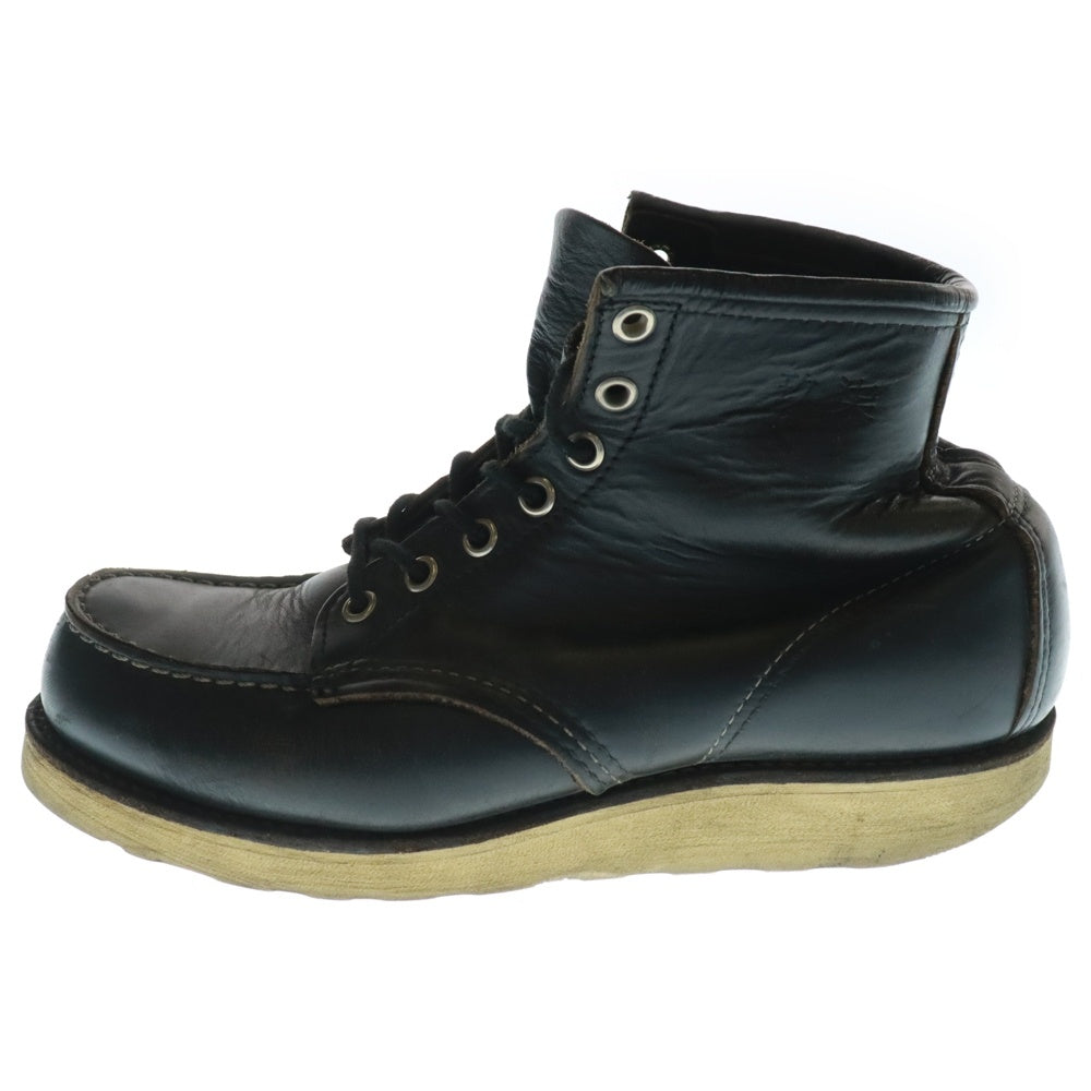 RED WING(レッド ウイング) KLONDIKE IRISH SETTER 6 ROUND クロンダイク アイリッシュセッター クラシック ラウンド レザー レースアップ ブーツ ブラック 9870