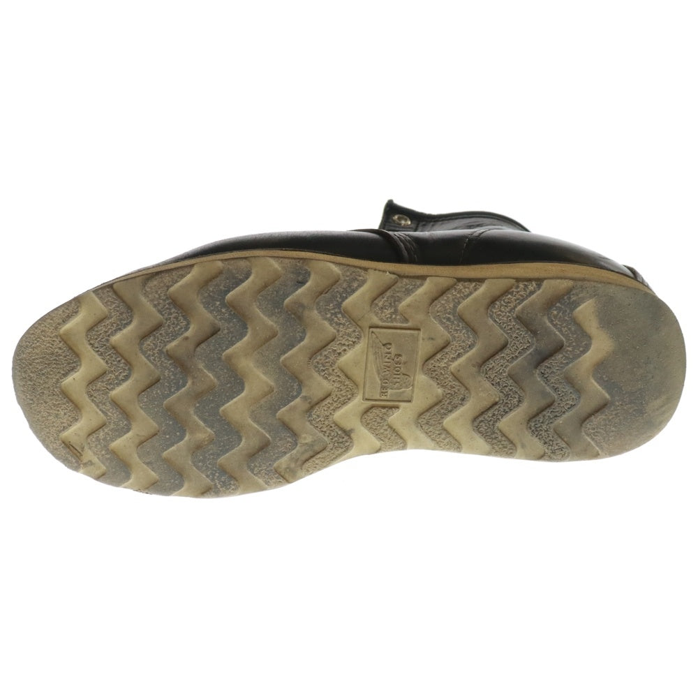 RED WING(レッド ウイング) KLONDIKE IRISH SETTER 6 ROUND クロンダイク アイリッシュセッター クラシック ラウンド レザー レースアップ ブーツ ブラック 9870