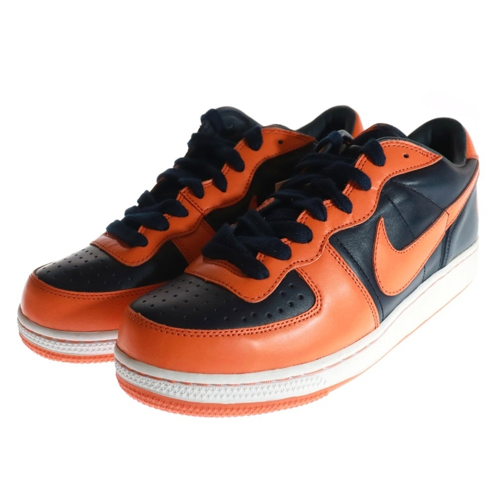 NIKE(ナイキ) 【観賞用 2004年製】 TERMINATOR ZOOM LOW SYRACUSE ターミネーター ズーム シラキュース ローカットスニーカー ネイビー/オレンジ US9/27cm 310208-481