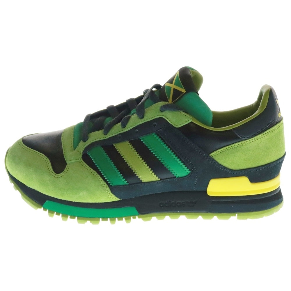 adidas(アディダス) 【観賞用 2007年製】 ZX 600 JAMAICAN ジャマイカン ローカットスニーカー グリーン/ブラック US9/27cm 661280
