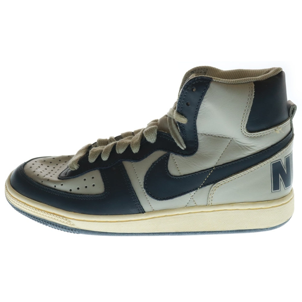 NIKE(ナイキ) 【観賞用 2008年製】 TERMINATOR HIGH VNTG GRANATE DARK OBSIDIAN SAIL ターミネイター ハイカットスニーカー US9.5/27.5cm 318677-041