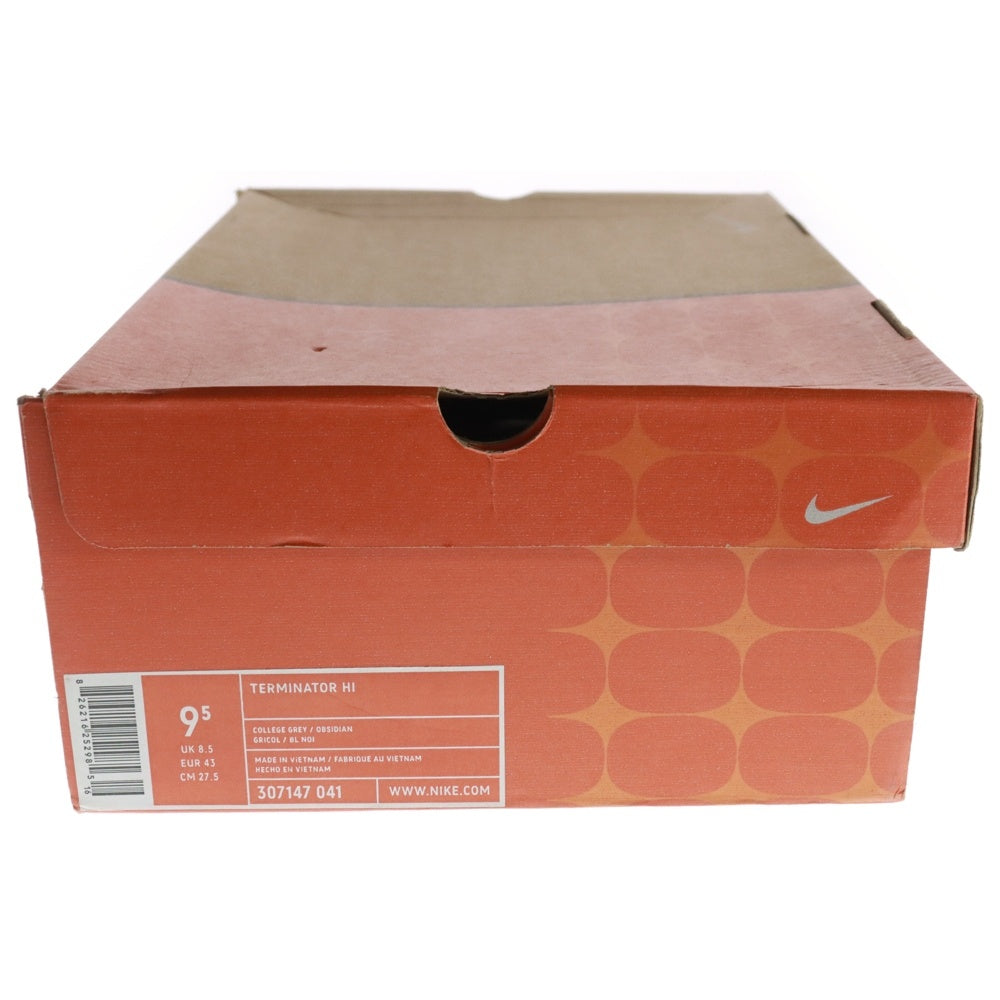 NIKE(ナイキ) 【観賞用 2003年製】 TERMINATOR HIGH GEORGETOWN COLLEGE ターミネーター ジョージタウン カレッジ ハイカットスニーカー US9.5/27.5cm 307147-041