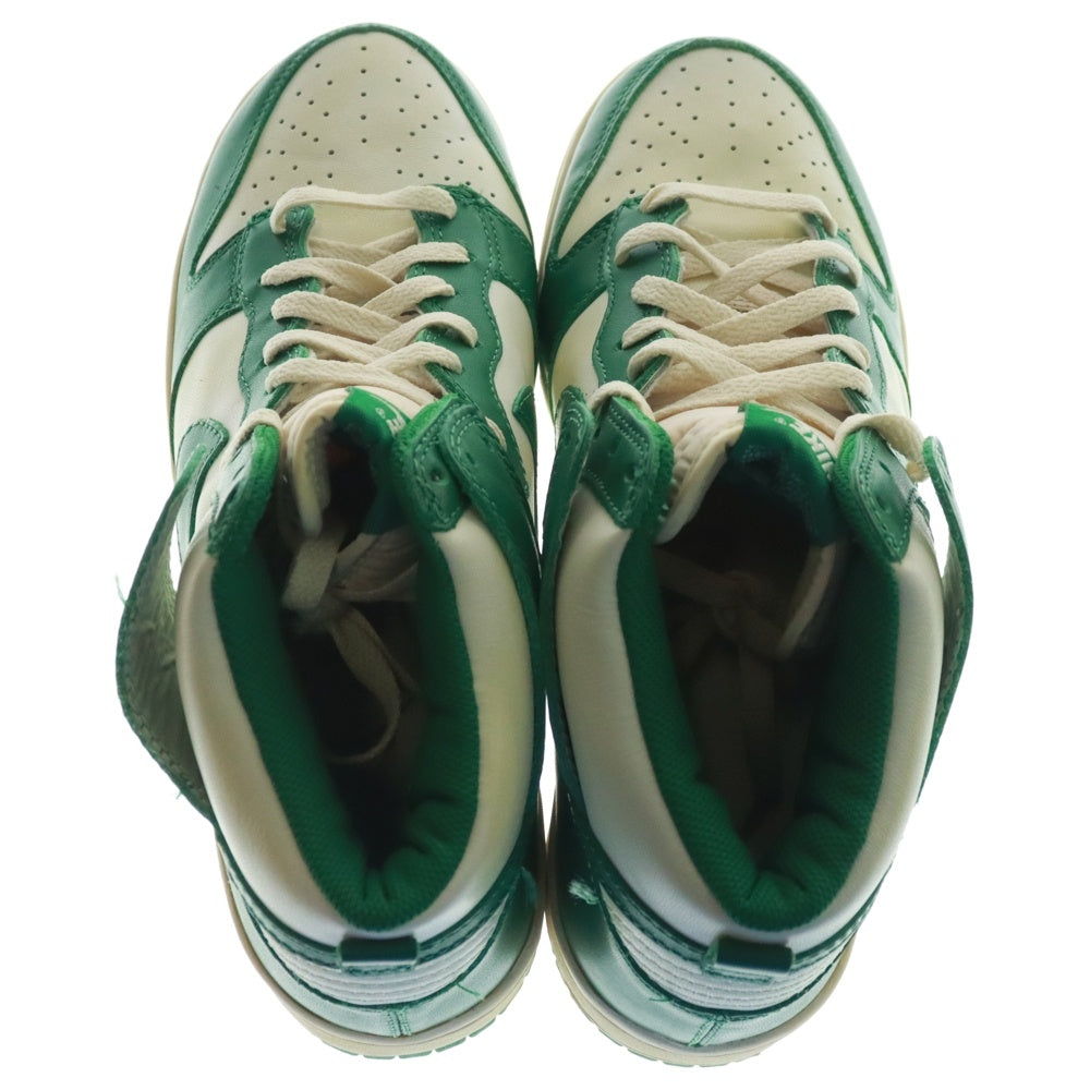 NIKE(ナイキ) 【観賞用 2008年製】 DUNK HIGH VINTAGE PINE GREEN ダンク ヴィンテージ パイン グリーン ハイカットスニーカー グリーン/ホワイト US9.5/27.5cm 318850-131