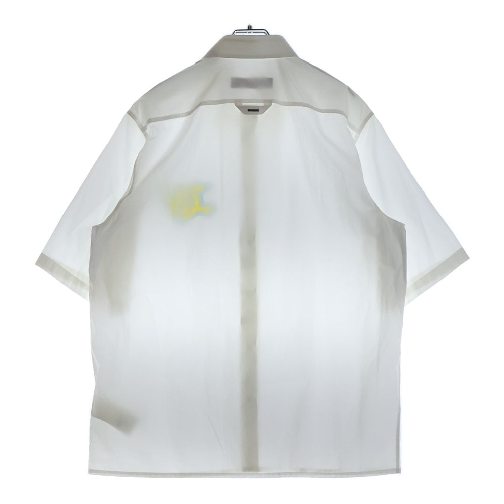 LOUIS VUITTON(ルイヴィトン) 22AW LVSE ボックスシルエット 半袖シャツ ホワイト RM222E MZ3 HNS48W