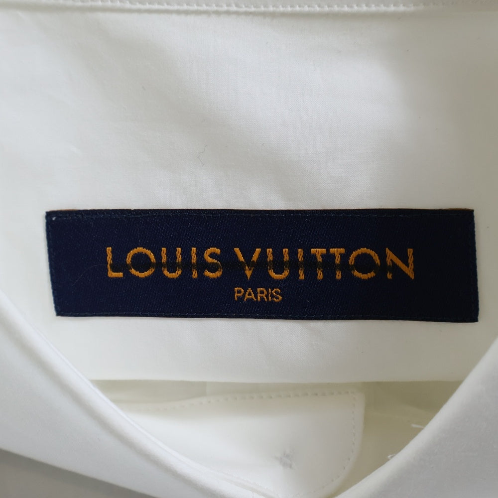 LOUIS VUITTON(ルイヴィトン) 22AW LVSE ボックスシルエット 半袖シャツ ホワイト RM222E MZ3 HNS48W
